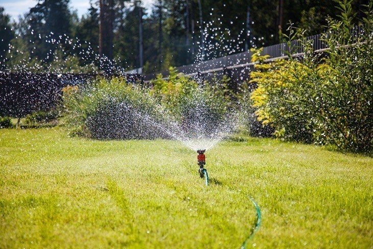 sprinkler-garden-watering-lawn-How-Long-Does-it-Take-to-Grow-Grass