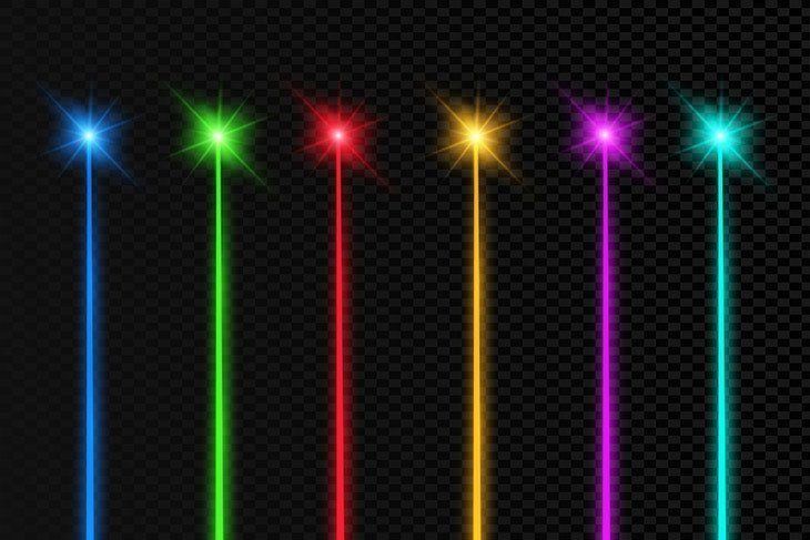 Laser-colors Laser colors