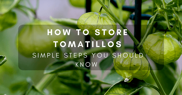 How to Store Tomatillos