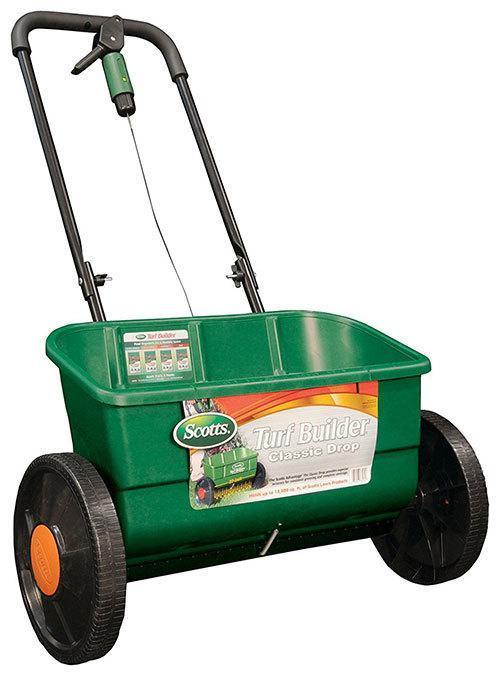 Scotts Turf Builder Classic Drop Spreader, (Up to 10,000-sq ft)