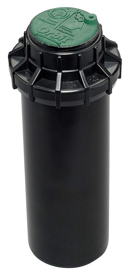 Orbit 55662 Voyager II Professional 4-Inch Adjustable Pop-Up Gear Drive Rotor Sprinkler Spray Head, 40° to 360° Pattern, 25' - 52' Spray Distance