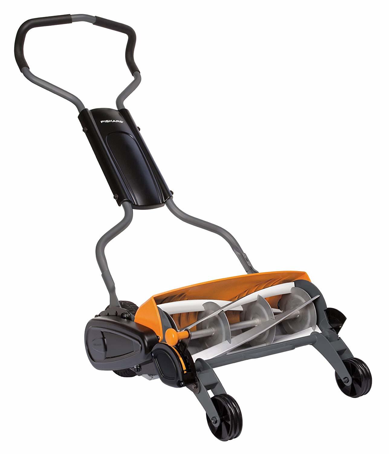 Fiskars 18 Inch Staysharp Max Reel Mower