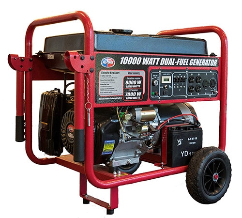 All Power America APGG10000GL Dual Fuel Portable Generator